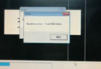 海信软件出现Runtime error 5 at 00023AA2 处理